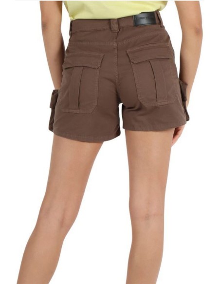 Short marron Pinko femme