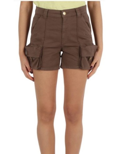 Short marron Pinko femme