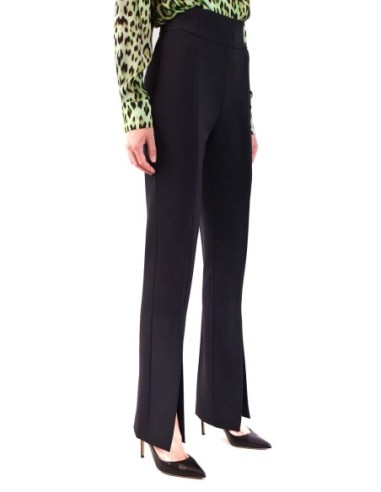 Pantalon noir polyester Pinko femme