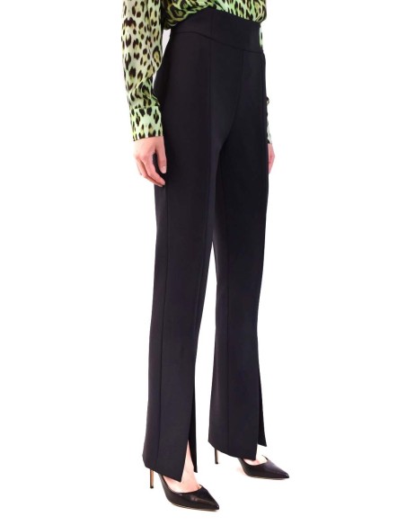 Pantalon noir polyester Pinko femme