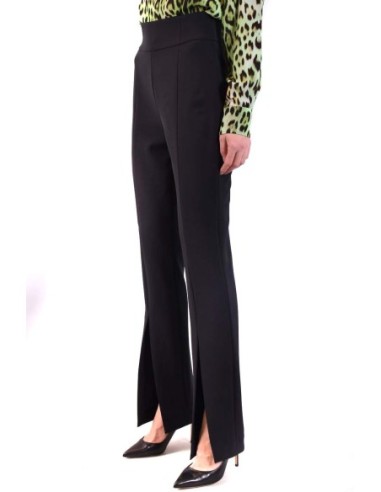Pantalon noir polyester Pinko femme