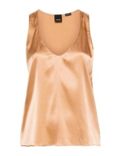 Débardeur marron Pinko femme