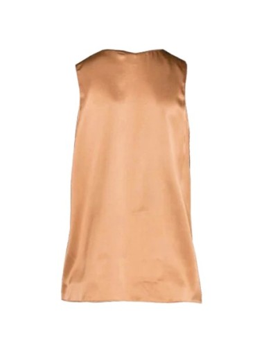 Débardeur marron Pinko femme