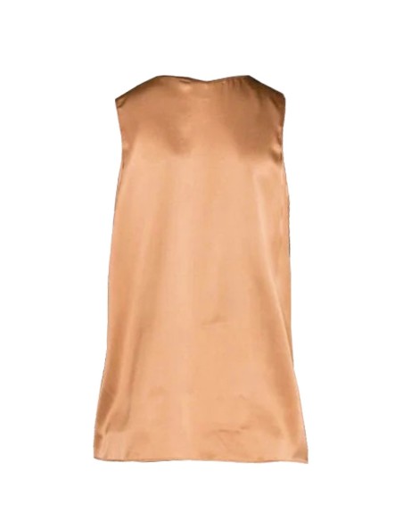 Débardeur marron Pinko femme