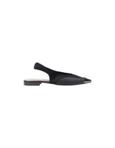 Sandales noires cuir Pinko femme