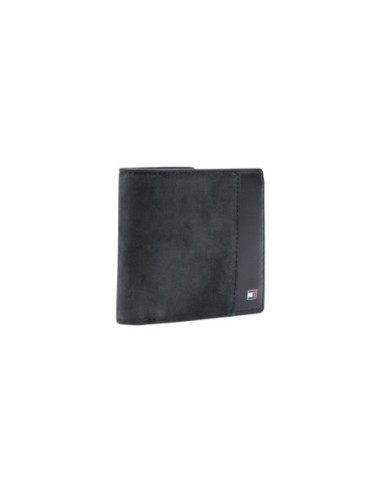 Portefeuille homme noir cuir Tommy Hilfiger