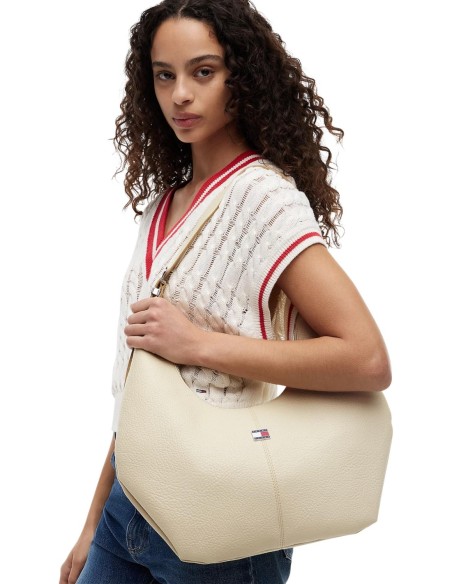 Sac beige Tommy Hilfiger femme