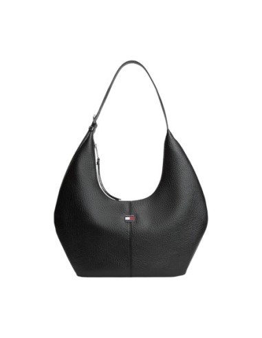 Sac hobo noir Tommy Hilfiger femme
