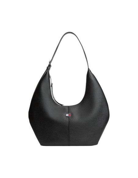 Sac hobo noir Tommy Hilfiger femme