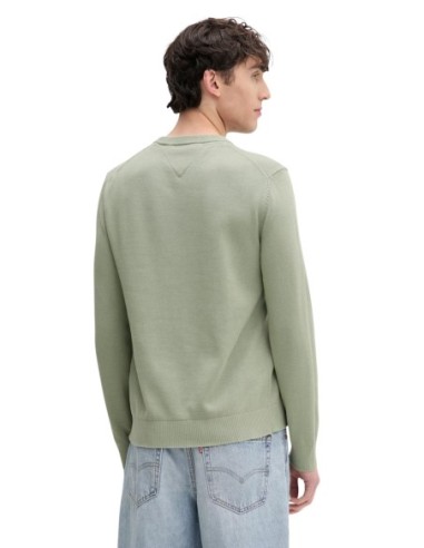 Pull Tommy Hilfiger Jeans vert homme