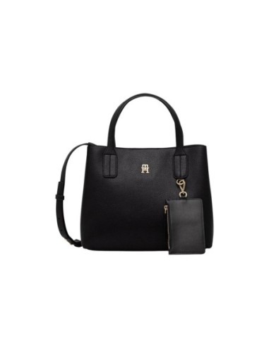 Sac à main noir Tommy Hilfiger femme