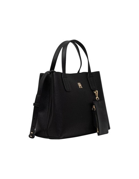 Sac à main noir Tommy Hilfiger femme