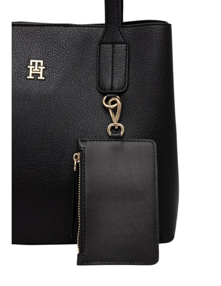 Sac à main noir Tommy Hilfiger femme