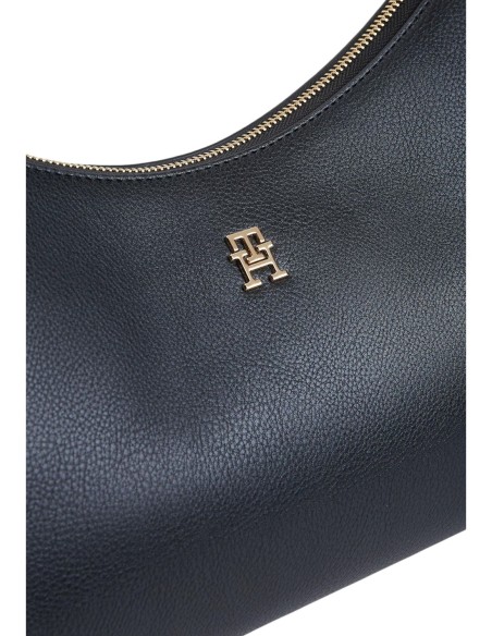 Grand sac épaule noir au style intemporel | Tommy Hilfiger