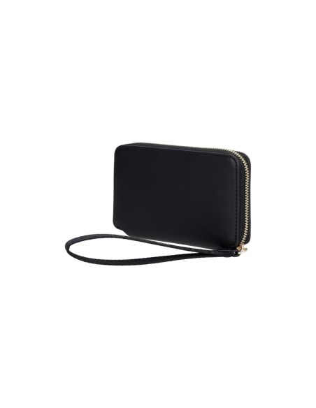 Portefeuille Tommy Hilfiger noir zip élégant