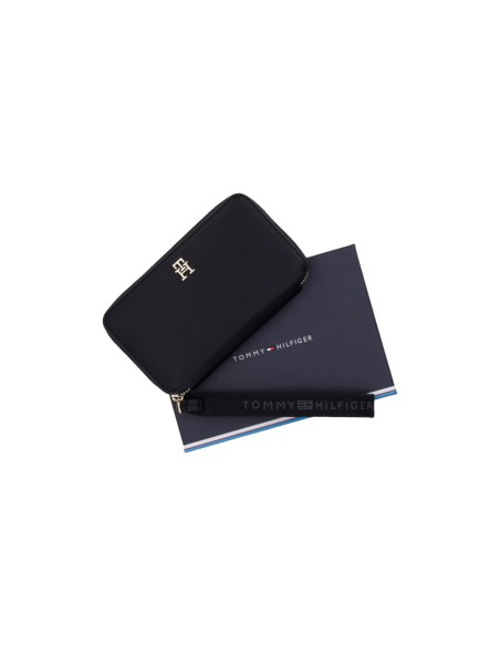 Portefeuille femme noir Tommy Hilfiger