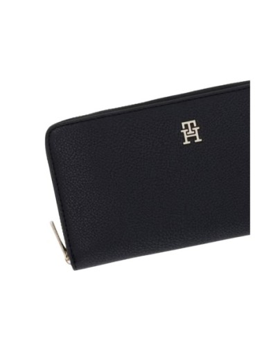Portefeuille Tommy Hilfiger noir grande capacité