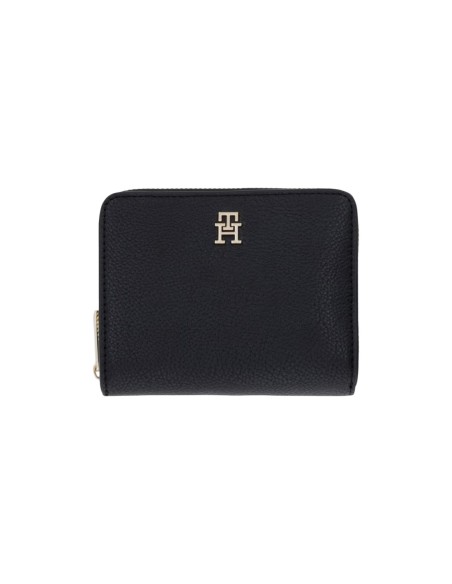 Portefeuille Tommy Hilfiger noir compact chic