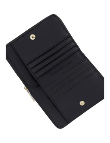 Portefeuille Tommy Hilfiger noir compact chic