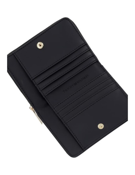 Portefeuille femme noir Tommy Hilfiger