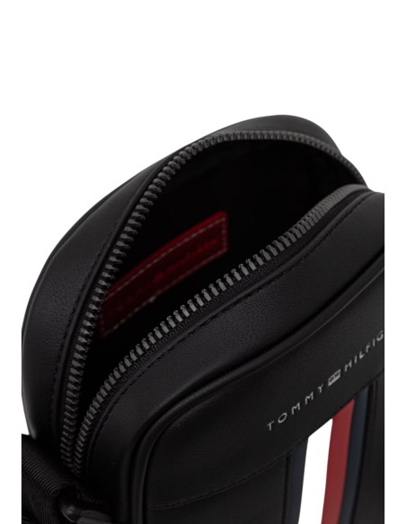 Sac reporter noir Tommy Hilfiger homme