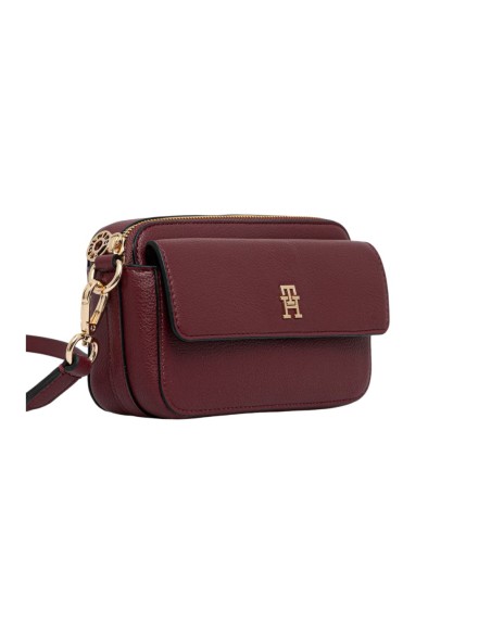 Sac camera bag bordeaux Tommy Hilfiger femme