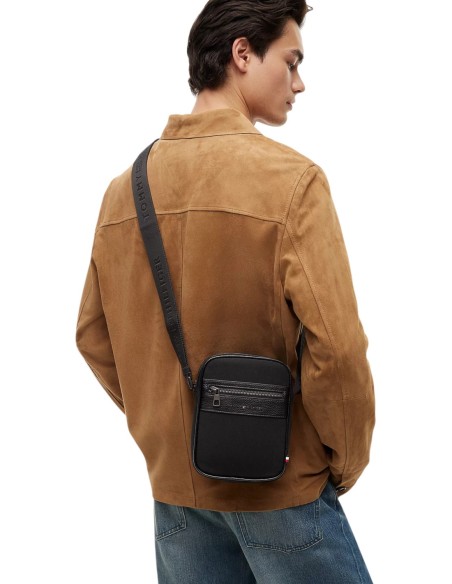 Sac reporter noir Repreve Mini Reporter | Tommy Hilfiger