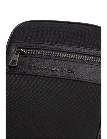 Sac reporter noir Tommy Hilfiger homme