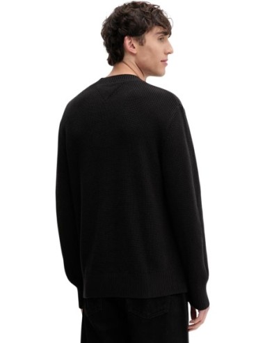 Pull Tommy Hilfiger noir allure intemporelle