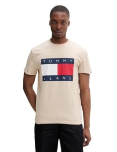 T-Shirt Tommy Hilfiger Beige Homme | ChoixMode