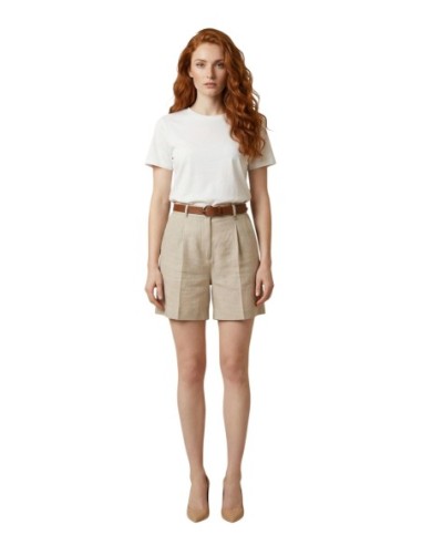 Short femme Artigli beige élégant | choixmode.fr
