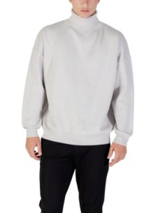 Antony Morato-Pull homme  gris col montant | choixmode.fr