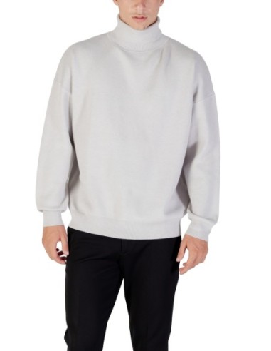 Antony Morato-Pull homme  gris col montant | choixmode.fr