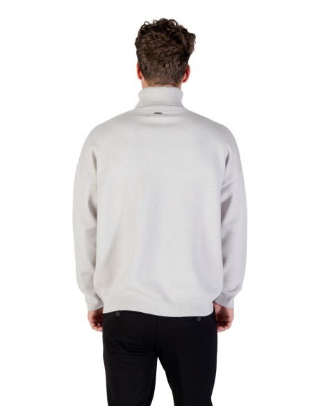 Antony Morato-Pull homme  gris col montant | choixmode.fr
