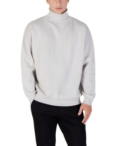 Antony Morato-Pull homme  gris col montant | choixmode.fr