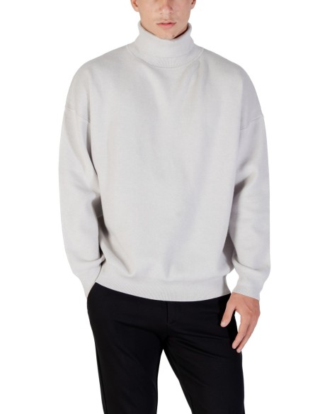 Antony Morato-Pull homme  gris col montant | choixmode.fr