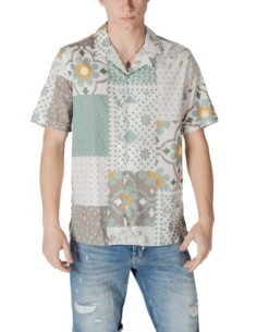 Chemise homme Antony Morato verte imprimée | choixmode.fr