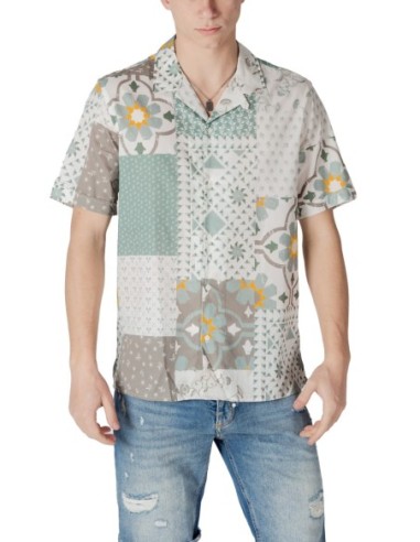 Chemise homme Antony Morato verte imprimée | choixmode.fr