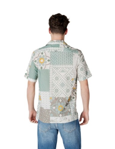 Chemise homme Antony Morato verte imprimée | choixmode.fr
