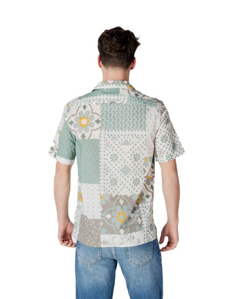 Chemise homme Antony Morato verte imprimée | choixmode.fr