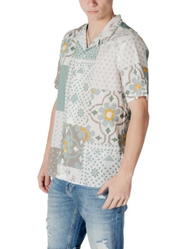 Chemise homme Antony Morato verte imprimée | choixmode.fr