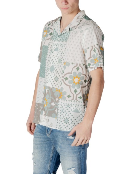 Chemise homme Antony Morato verte imprimée | choixmode.fr