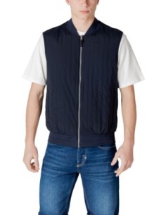 Gilet homme Antony Morato bleu sans manches | choixmode.fr