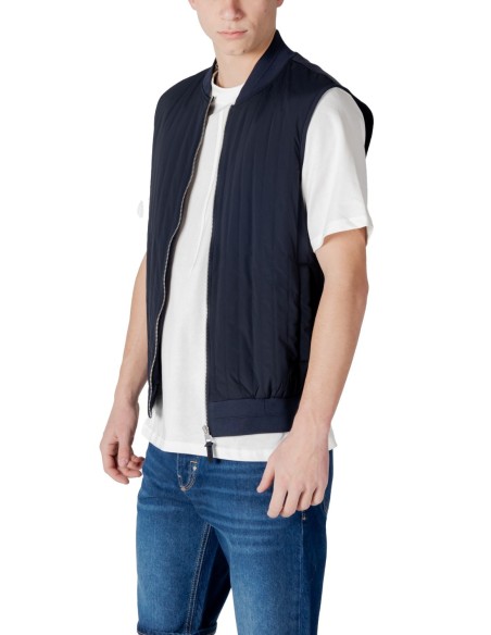Gilet homme Antony Morato bleu sans manches | choixmode.fr