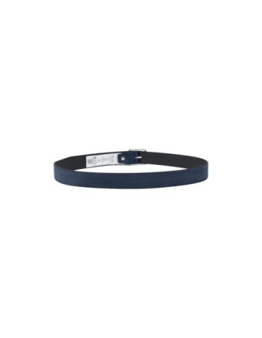 Ceinture homme Antony Morato bleue cuir | choixmode.fr