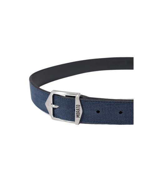 Ceinture homme Antony Morato bleue cuir | choixmode.fr