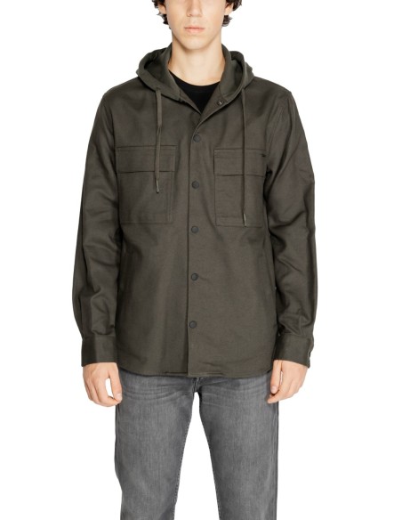 Veste chemise homme Antony Morato verte | choixmode.fr