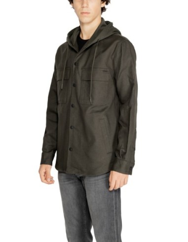 Veste chemise homme Antony Morato verte | choixmode.fr