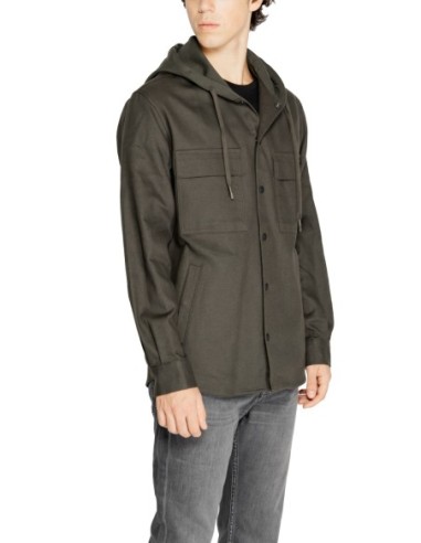 Veste chemise homme Antony Morato verte | choixmode.fr