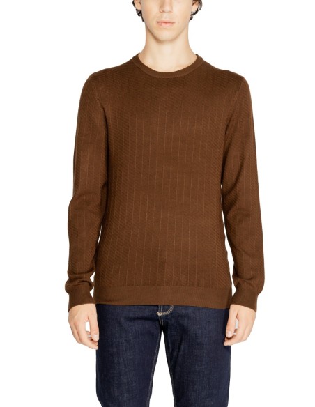 Pull homme Antony Morato marron viscose | choixmode.fr